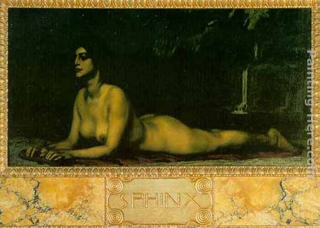 Franz von Stuck The Sphinx